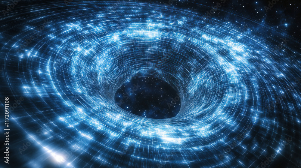 Dynamic Blue Particle Cascade: Abstract Marketing Background with Radiant Waves. Large-scale Perspective of Luminous Grid Lines and Flowing Energy. High-Quality 32K AI-Generated Design for Banners, Fl Dynamic Blue Particle Cascade: Abstract Marketing Background with Radiant Waves. Large-scale Perspective of Luminous Grid Lines and Flowing Energy. High-Quality 32K AI-Generated Design for Banners, Fl