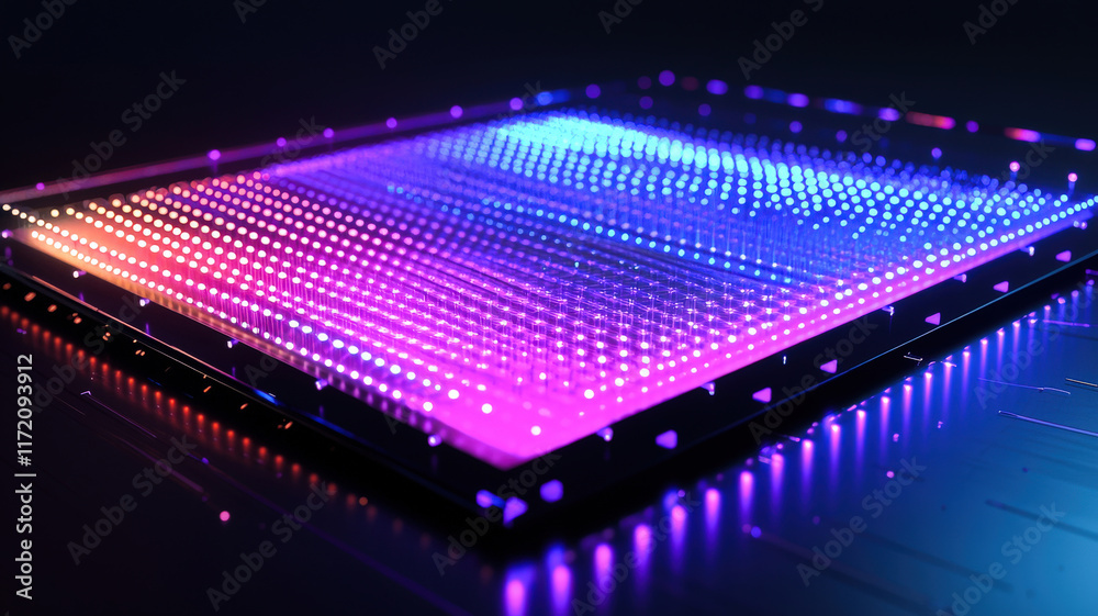 A futuristic correlation matrix with radiant, glowing cells in gradient hues, displayed on a sleek digital platform, creating a high-tech and visually immersive data visualization. A futuristic correlation matrix with radiant, glowing cells in gradient hues, displayed on a sleek digital platform, creating a high-tech and visually immersive data visualization.