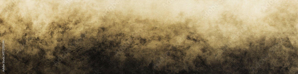 Rustic Elegance: Abstract Textured Background with Earthy Tones. Gradient Canvas from Black to White via Deep Brown and Beige. Vintage Grainy Texture with Luminous Highlights. AI-Generated Design for 