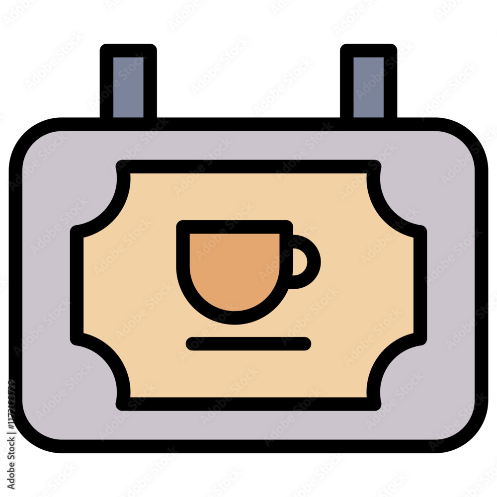 Obraz premium Cafeteria Icon