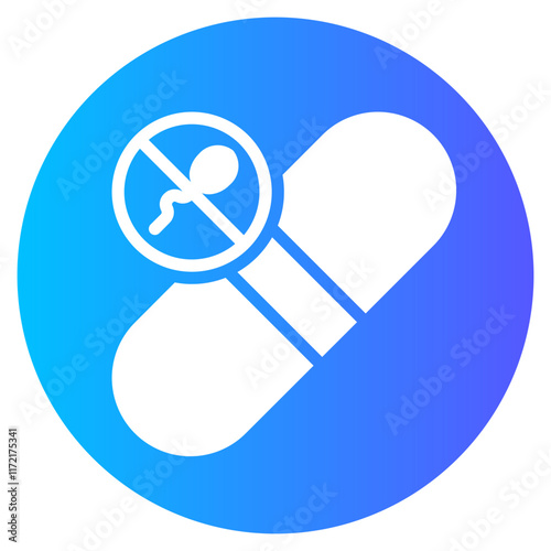 pill gradient icon