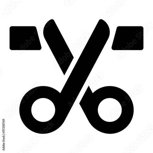 castration glyph icon photo