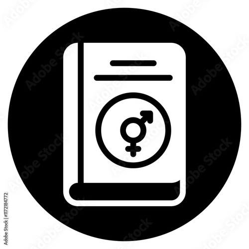 sex education glyph icon
