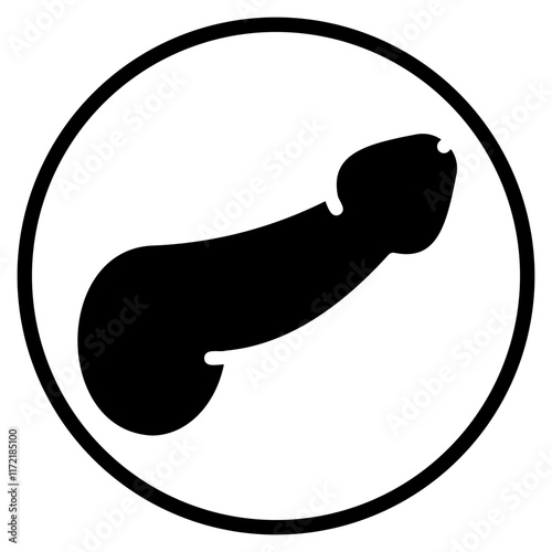 penis glyph icon