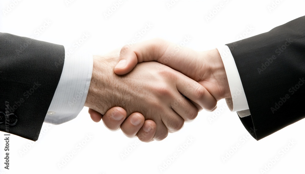 A close-up of two hands shaking, symbolizing agreement or partnership. A close-up of two hands shaking, symbolizing agreement or partnership.