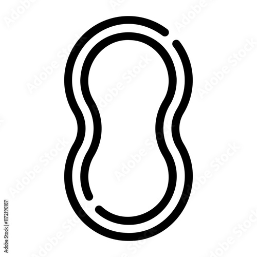 vaginal ring line icon