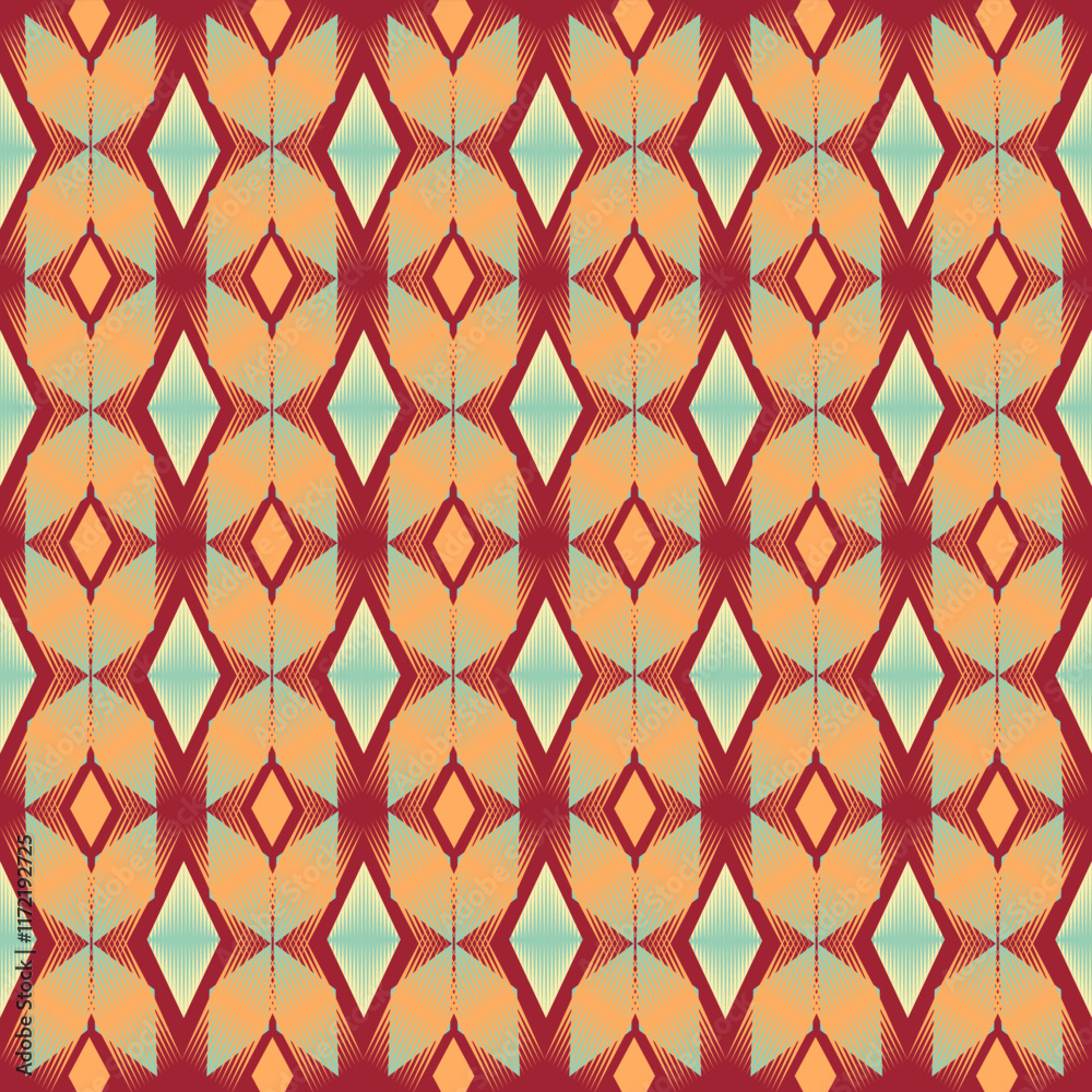 1. Seamless Ethnic Pattern Texture. Navajo Geometric Print, Rustic Decorative Ornament. Abstract Geometric Pattern. Native American Pattern Ornament for the design of Clothing 1. Seamless Ethnic Pattern Texture. Navajo Geometric Print, Rustic Decorative Ornament. Abstract Geometric Pattern. Native American Pattern Ornament for the design of Clothing