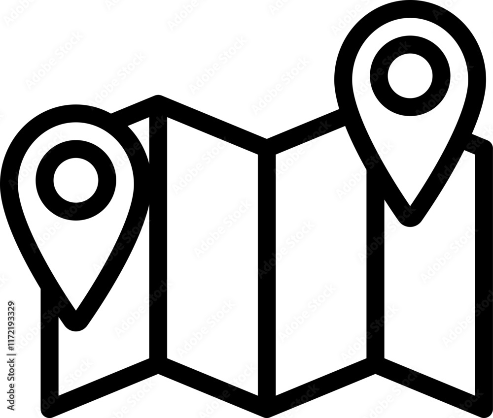 Address Line Icon Address Line Icon