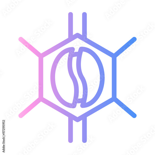 caffeine Line Gradient Icon