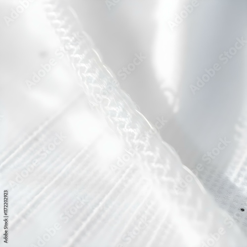 White nonwoven polypropylene fabric texture background