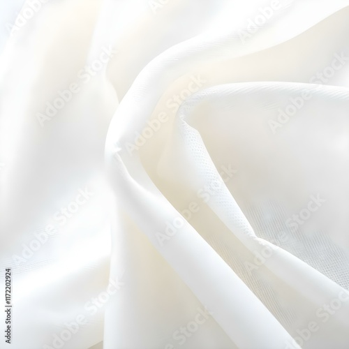 White nonwoven polypropylene fabric texture background