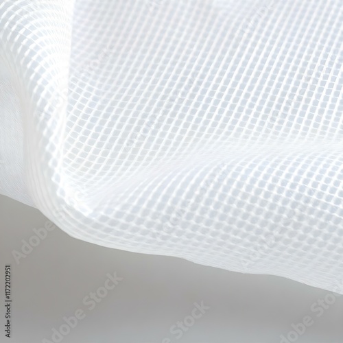 White nonwoven polypropylene fabric texture background
