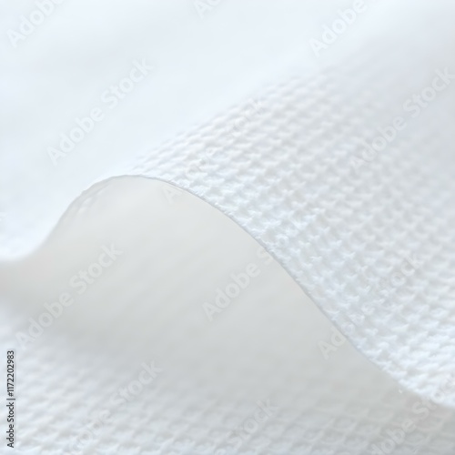 White nonwoven polypropylene fabric texture background