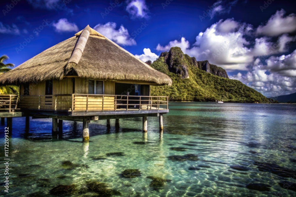 Indulge in Bora Bora's overwater bungalow luxury; a perfect French Polynesian escape. Indulge in Bora Bora's overwater bungalow luxury; a perfect French Polynesian escape.