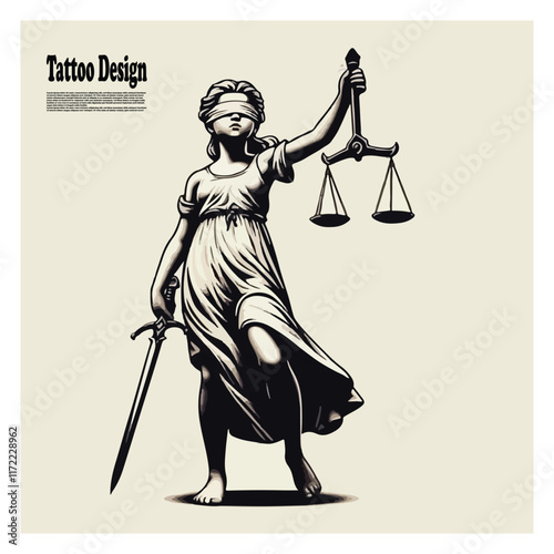 justice scale and law