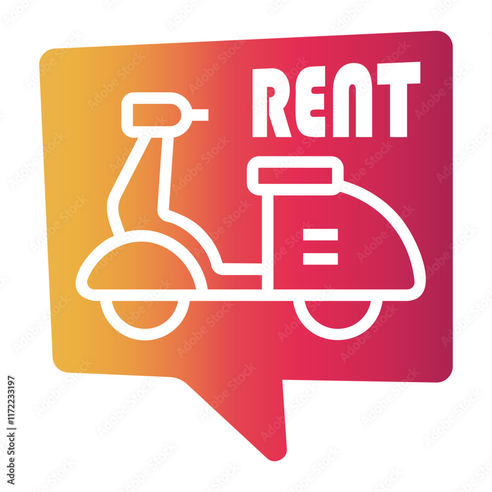 transport Gradient icon transport Gradient icon
