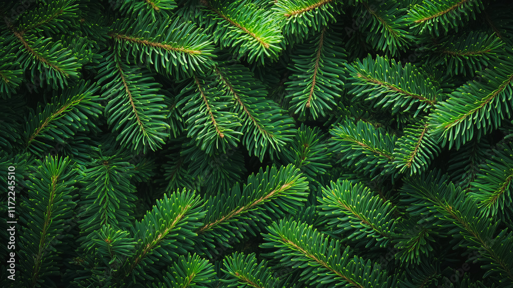 Evergreen Elegance: Lush, dark green pine branches create a rich textured background perfect for Christmas, winter, or nature-themed designs. Evergreen Elegance: Lush, dark green pine branches create a rich textured background perfect for Christmas, winter, or nature-themed designs.