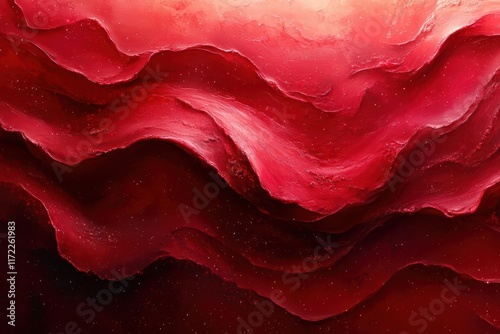 marsinspired abstract background with textured red waves creating a dynamic and modern visual experience showcasing the beauty of color and form in a cosmic theme photo