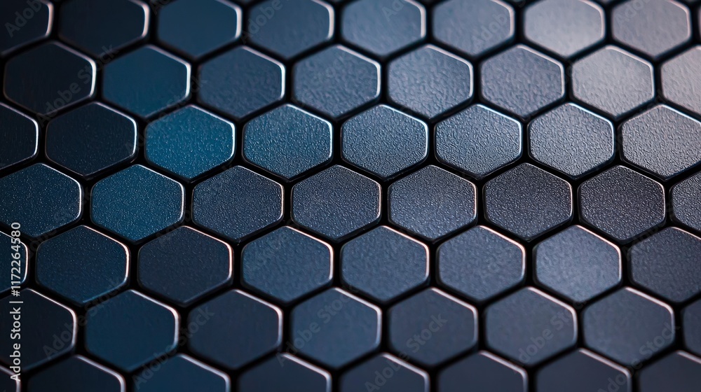 Abstract Dark Gray Metallic Hexagon Pattern Background Texture Abstract Dark Gray Metallic Hexagon Pattern Background Texture