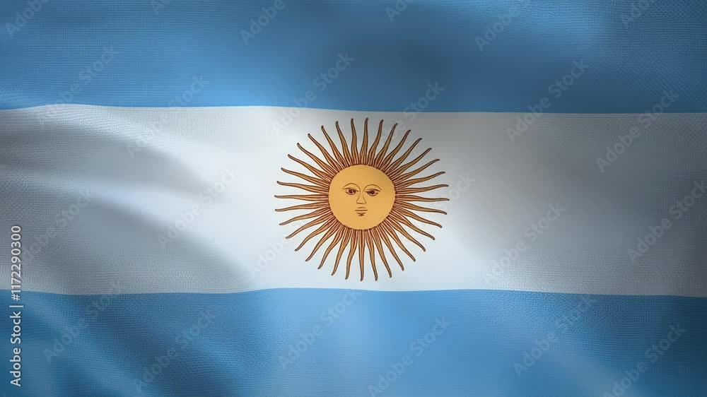 flag waving