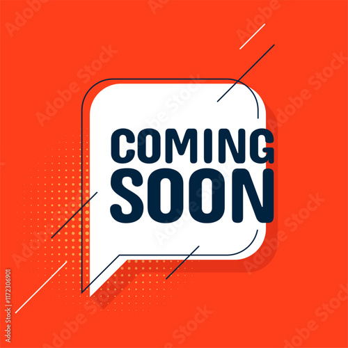 alert coming soon teaser template for business marketing campaign