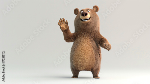 brown bear cartoon