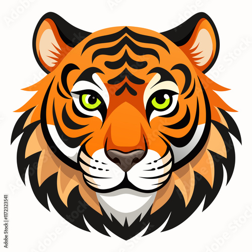 Tiger Vector Designs and Illustrations photo