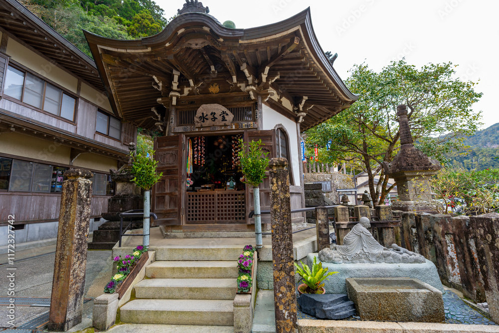 和歌山県　那智大社の風景(2024年12月)