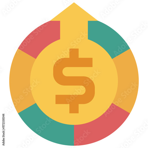 expense flat icon