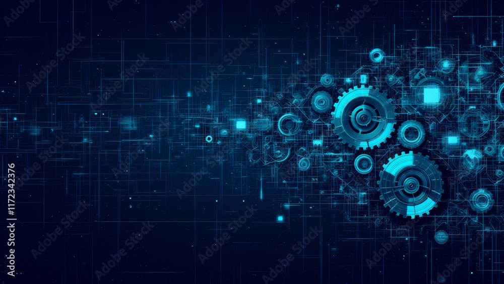 Digital background with a pattern of stylized clocks and timers, time management, deadlines, productivity. Digital background with a pattern of stylized clocks and timers, time management, deadlines, productivity.