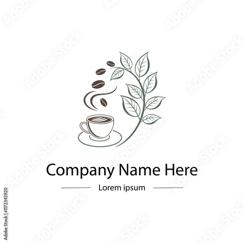 Coffee shop logo