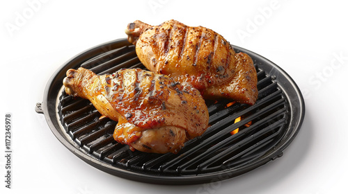 grilled chicken piece 