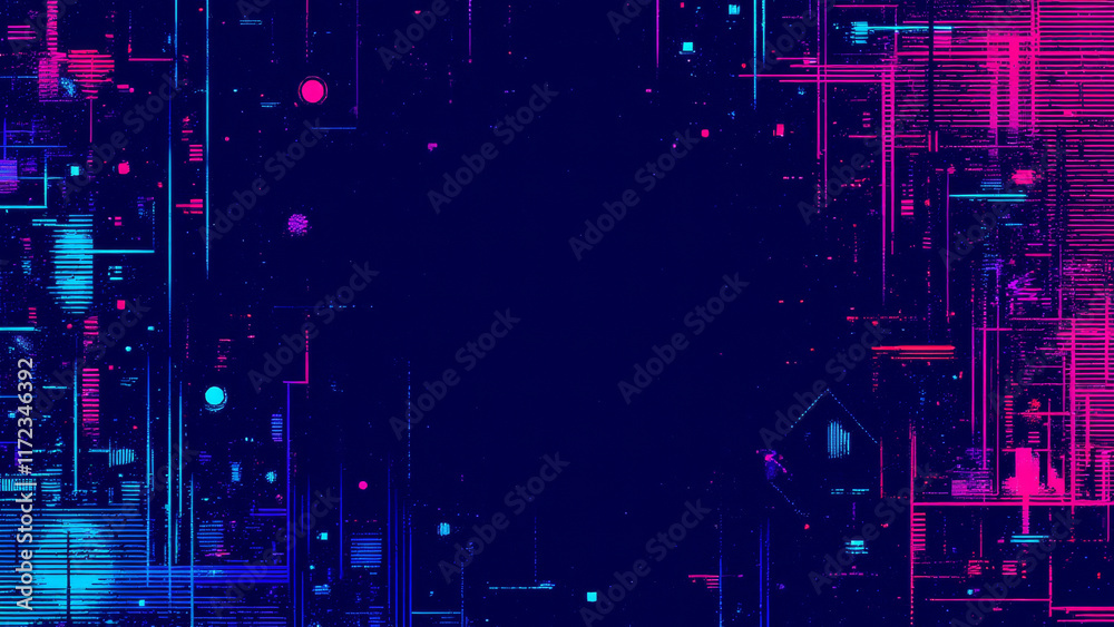 Digital abstract background resonate to futuristric era Digital abstract background resonate to futuristric era