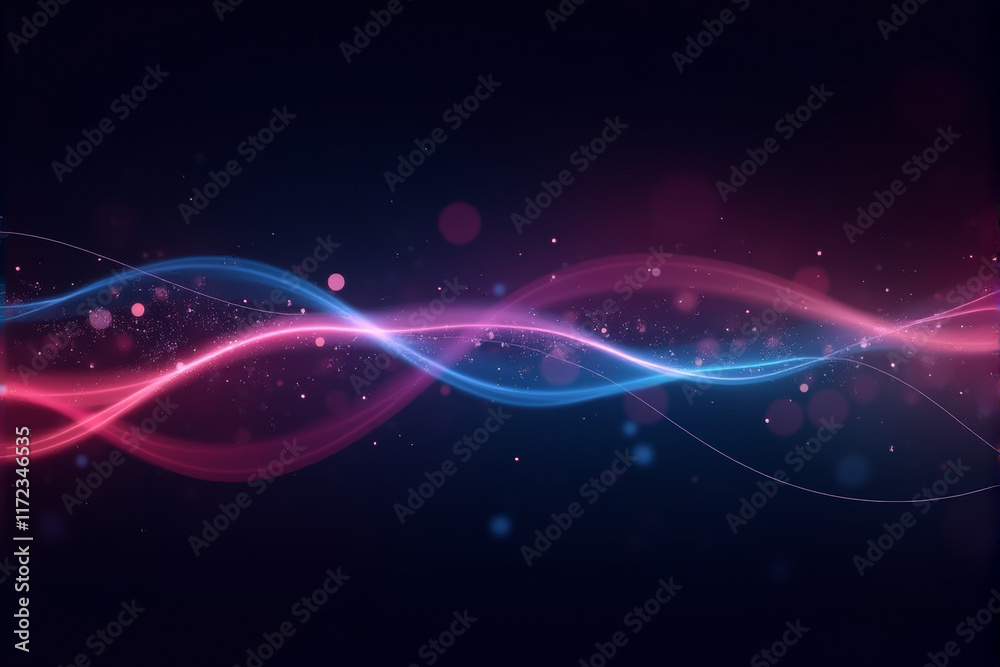 Fototapeta premium Digital abstract background resonate to futuristric era