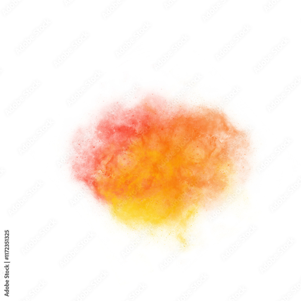 Fototapeta premium Abstract galaxy cloud overlay. Universe, fantasy, natural, sky concepts. Flat decorative design isolated illustration.