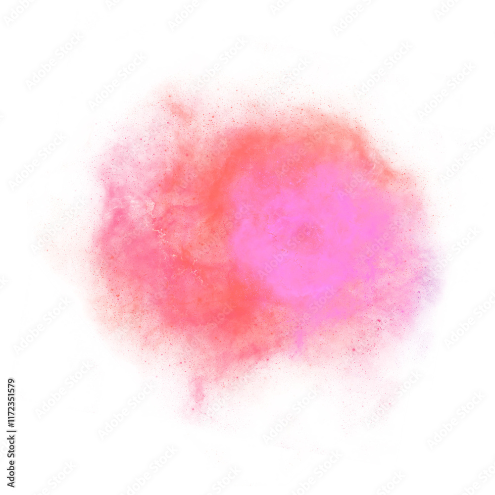 Obraz premium Abstract galaxy cloud overlay. Universe, fantasy, natural, sky concepts. Flat decorative design isolated illustration.