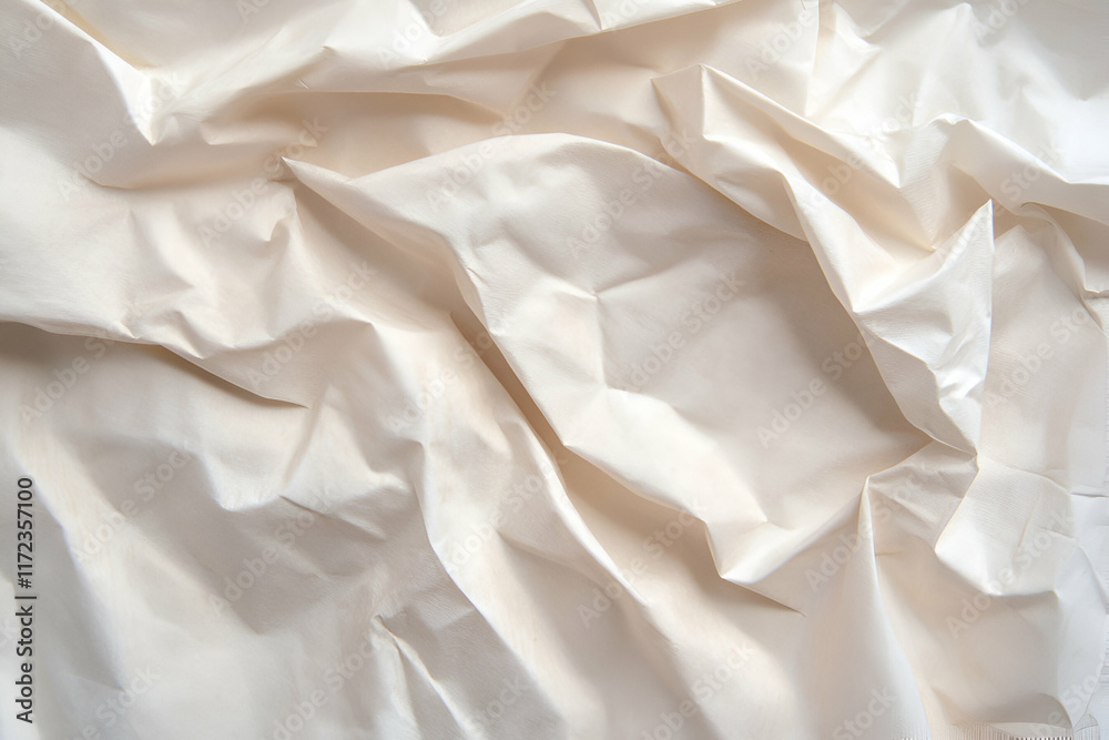 Wrinkled beige texture for backgrounds or designs. Wrinkled beige texture for backgrounds or designs.
