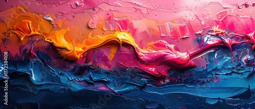 Abstract Colorful Paint Texture 8K Ultra HD Art Background