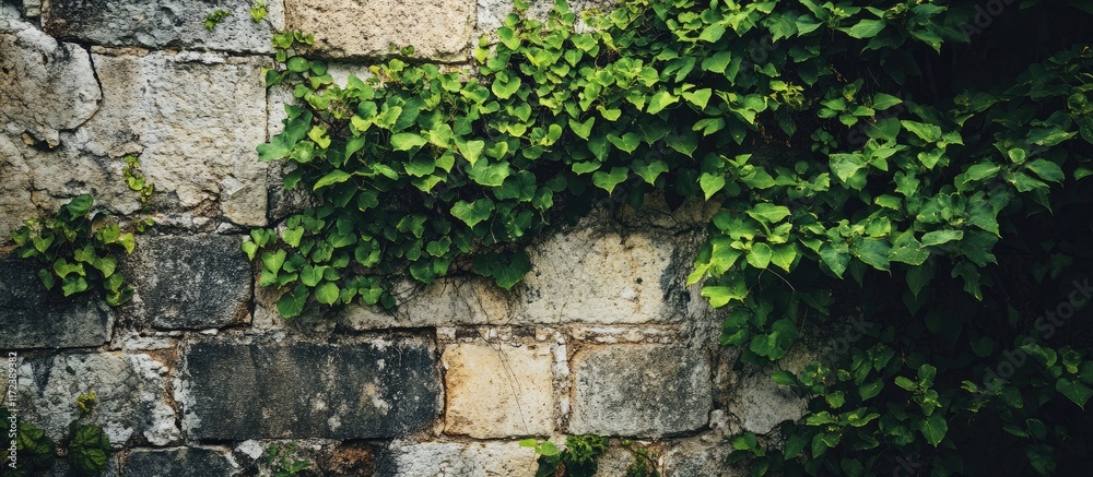 Abandoned property with weathered stone walls and lush overgrowth perfect for urban exploration and nature photography Abandoned property with weathered stone walls and lush overgrowth perfect for urban exploration and nature photography