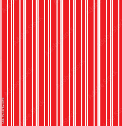 Print Red white diagonal stripe pattern background. iagonal lines pattern. Repeat straight stripes texture background. Seamless pattern lines.