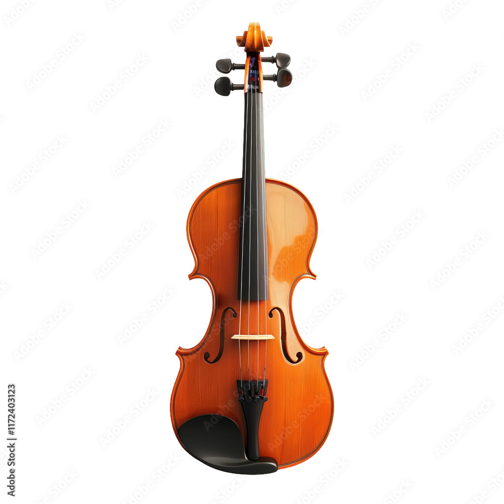 Fototapeta premium violin isolated on white