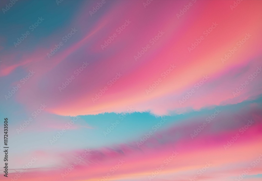 Obraz premium Pink sky