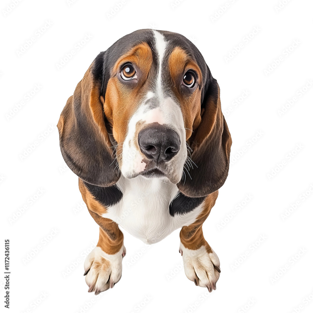 beagle dog isolated on white beagle dog isolated on white