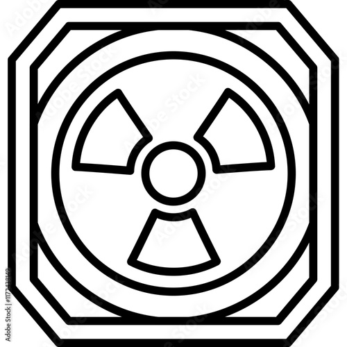 Radiation Icon