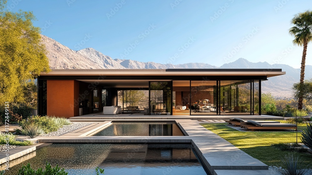 Minimalist House Design with Flat Roof and Clean Lines Minimalist House Design with Flat Roof and Clean Lines
