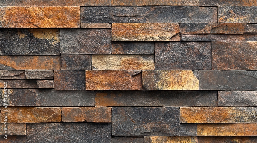 Rustic Weathered Brick Wall Texture with Natural Elements Rustic Weathered Brick Wall Texture with Natural Elements