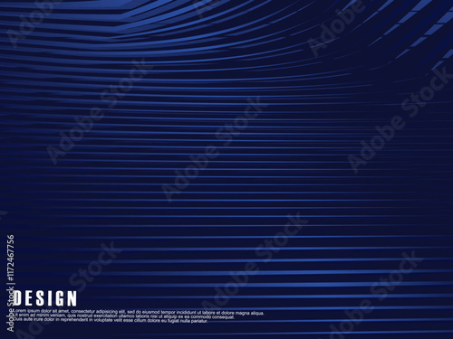 Futuristic blue digital technology background, nano cyber information, abstract communication, future technology data innovation, internet network speed connection. Editable strokes.