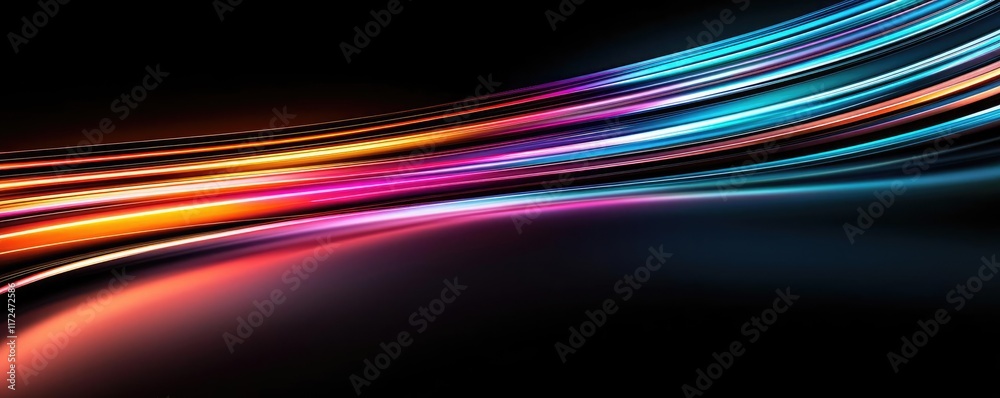 Glitter abstract background idea. Vibrant light streaks create dynamic motion and energy on a dark background. Glitter abstract background idea. Vibrant light streaks create dynamic motion and energy on a dark background.