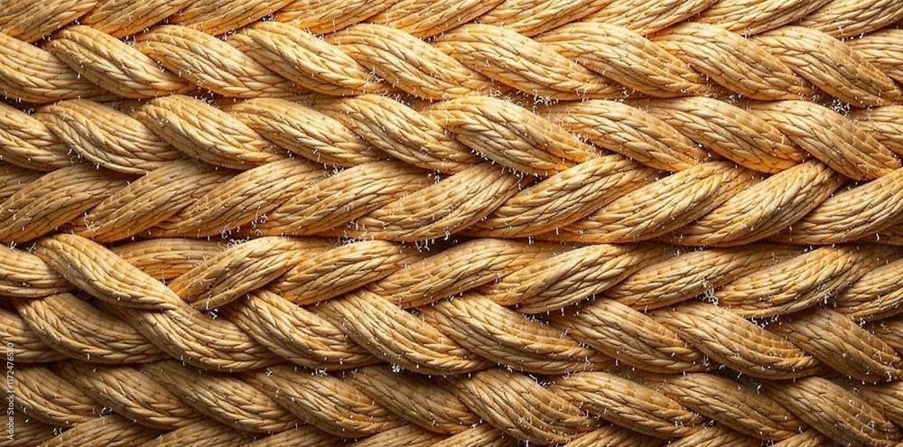 Woven natural fiber texture with ridges and bumps, organic material, textured background Woven natural fiber texture with ridges and bumps, organic material, textured background