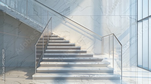 Beautiful staircase design in home 
